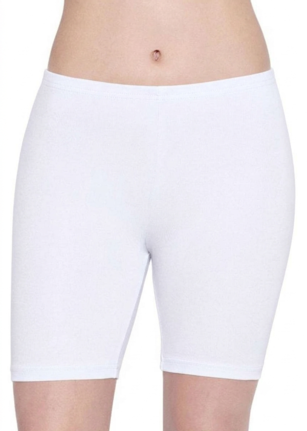 Bodycare Women's High Coverage Super Combed Cotton Elastane Stretch Mid Waist Cycling Shorts.