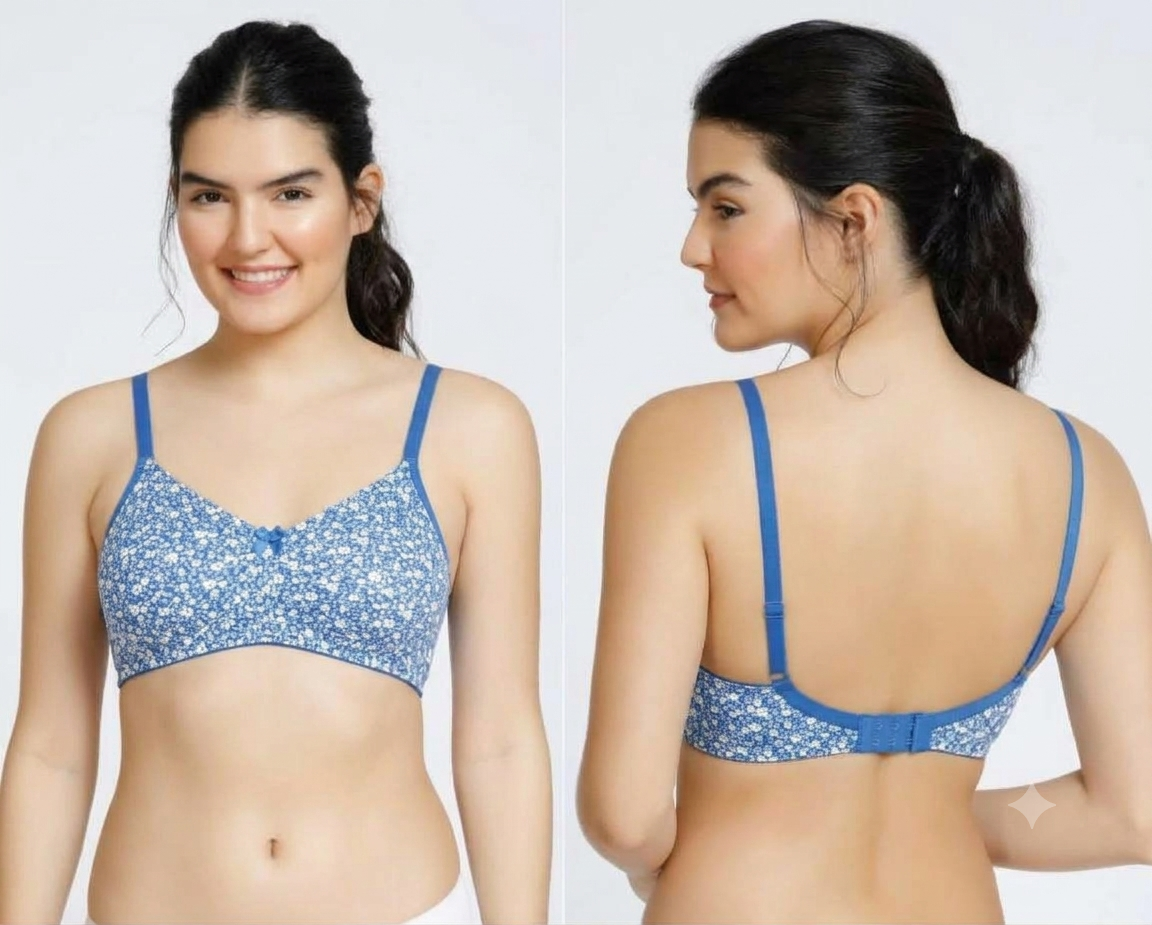 LCB09 Dark Blue Floral